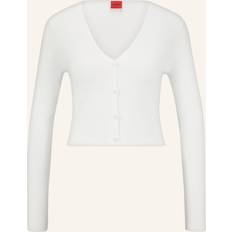 Hugo Boss Damen Cardigans Hugo Boss Women's Sanderin Knitted_Cardigan, Natural102