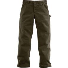 Men's Relaxed Fit High-Rise Twill Utility Work Pants