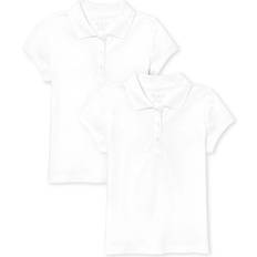 Children's Clothing The Children's Place Kid's Uniform Pique Polo 2-pack - White (3011211-10)