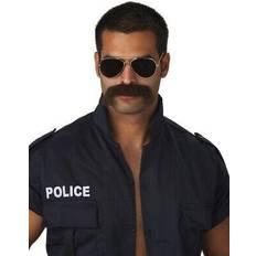 California Costumes The Man Police Moustache