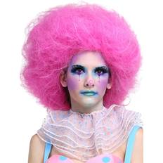 Candy Clown Costume Wig Pink