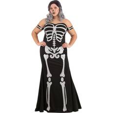 Skeleton costume womens Womens Plus High Fashion Skeleton Costume