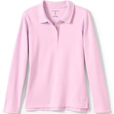 Women's Long Sleeve Feminine Fit Interlock Polo Shirt