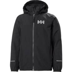 Elastiske pulsvarmere Regnjakker Helly Hansen Junior's Juell Waterproof Jacket - Black (41778-990)