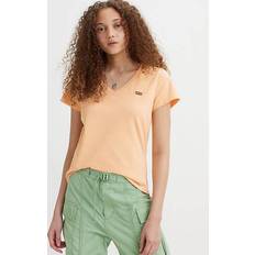 Levi's Damen Perfect V-Neck T-Shirt, Almond Cream