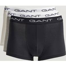 Gant Herren Unterhosen Gant 3-Pack Trunk Boxer White/Black/Grey