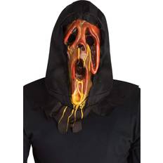 Rot Masken Fun World Scorched Ghost Face Mask