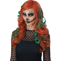 Kurzhaarperücken California Costumes Adult Root Of All Evil Wig Accessory Orange/Green