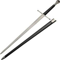 Around the World - Men Accessories Medieval Sword 49" Handmade Carbon Steel Blade Knight Templar Blade Scabbard BT-2703