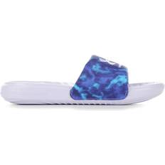 Under Armour Girls' Ansa Graphic Slide Sandals Blue/Purple