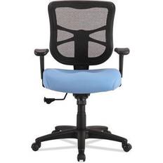 Light blue swivel chair Alera Elusion Mesh Mid-Back Swivel/Tilt Office Chair