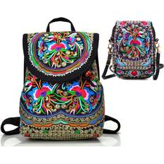 Crossbody Bags Goodhan vintage women embroidery ethnic backpack travel handbag shoulder bag