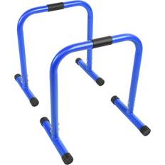 Gorilla Sports Push-up Stand Bar Parallettes Blau