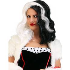 Wigs Villainous Madam Wig Black/White