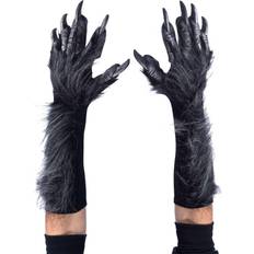 Accessories Grey wolf adult gloves