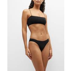 Toteme Black Smocked Bikini