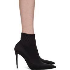 Dolce & Gabbana Stiefeletten Dolce & Gabbana KIM stretch ankle boots black