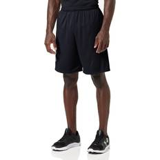 Under Armour mens Tech Graphic Shorts 018 Black Lime Surge