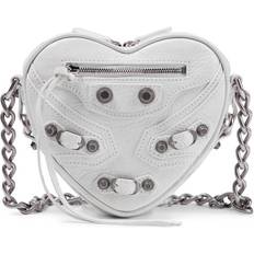 Mini Cagole Heart Leather Chain Wallet