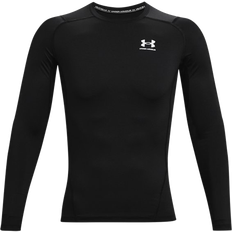 Under Armour Mens ColdGear Compression Mock Forest Green 301/White