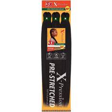 Sensationnel African Collection X-Pression Pre-Stretched 58 inch 3-pack 1B Black