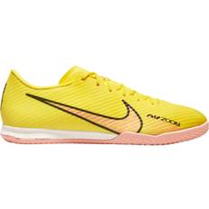 Indoor (IN) - Yellow Soccer Shoes Nike Mercurial Vapor 15 Academy - Yellow Strike/Sunset Glow/Coconut Milk