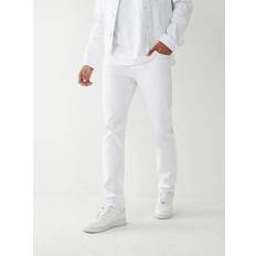 True Religion Men - White Jeans True Religion Rocco Super T Slim Fit Stretch Denim Jeans