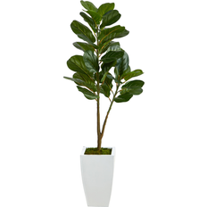 Nearly Natural Fiddle Leaf Fig Tree Artificial Plant