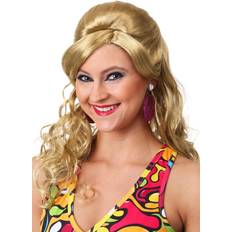 60s Gogo Mod Wig-Blonde Yellow