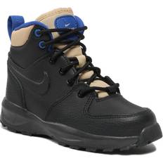 Boots Nike Boys' Little Kids' Manoa Leather Boots Black/Black/Sesame