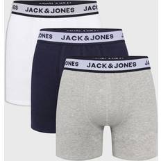 Weiß Unterhosen Jack & Jones 3er-PACK Pants AND Grayson mehrfarbig mehrfarbig