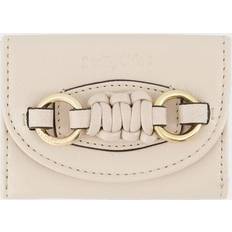 See by Chloé Beige Mini Saddie Wallet UNI