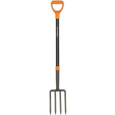 Fiskars Pitchforks Fiskars Garden Fork 42.25 Fiberglass D-Handle Garden Tool Powder-Coated