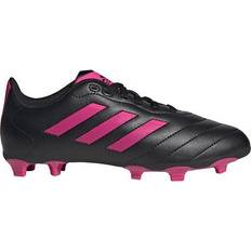 Football Shoes Adidas Junior Goletto VIII Firm Ground - Core Black/Team Shock Pink 2/Core Black