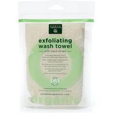 Earth Therapeutics Exfoliating Wash Guest Towel White (50.8x19.1)