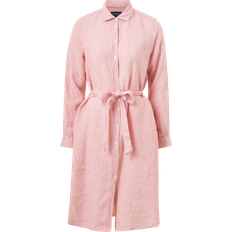 Lexington Hørkjole Isa Linen Shirt Dress Rosa