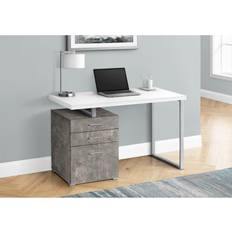 Monarch Specialties Computer Desk with Three Storage Drawers Writing Desk 23.8x47.2"