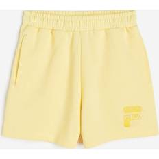 Gule - L Shorts Fila BALVE high-waist tracksuit bottoms Shorts light yellow