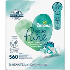 Pampers Aqua Pure Sensitive Baby Wipes 10x56pcs