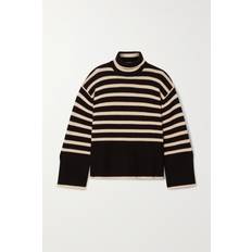 Multicolored - Women Sweaters Toteme Turtleneck sweater black_stripe