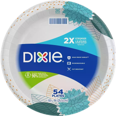 Disposable Plates Dixie Disposable Plates Everyday 10 1/16" 54pcs