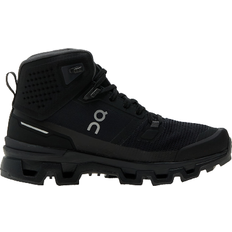 Mesh Hiking Shoes On Cloudrock 2 Waterproof W - Black/Eclipse