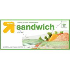 Plastic Bags & Foil up & up Sandwich Ziplock Bag 90 0.19gal