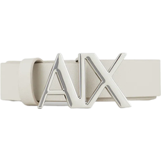 Armani Exchange Leather Belt Women's - Ice