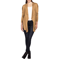 Ellos Draped Open Front Cardigan