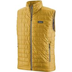 Gule Vester Patagonia Nano Puff Vest Men surfboard yellow male 2023 Jackets & Vests