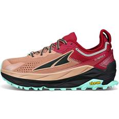 Brown - Women Running Shoes Altra Olympus Brown/Red Women's Running Shoes Brown
