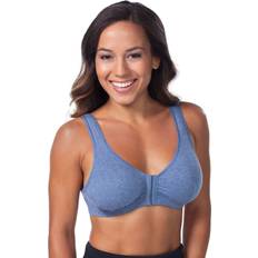 Leading Lady Meryl Wire Free Cotton Front Closure Leisure Bra