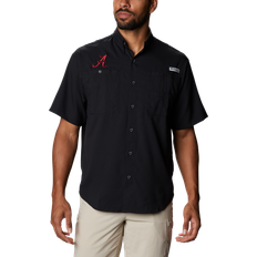 Black - Men Shirts Columbia Men's Alabama Crimson Tide Tamiami Shirt Black Black