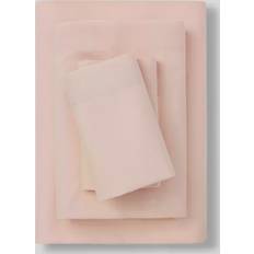 Room Essentials Microfiber Bed Sheet Pink (256.5x167.6)